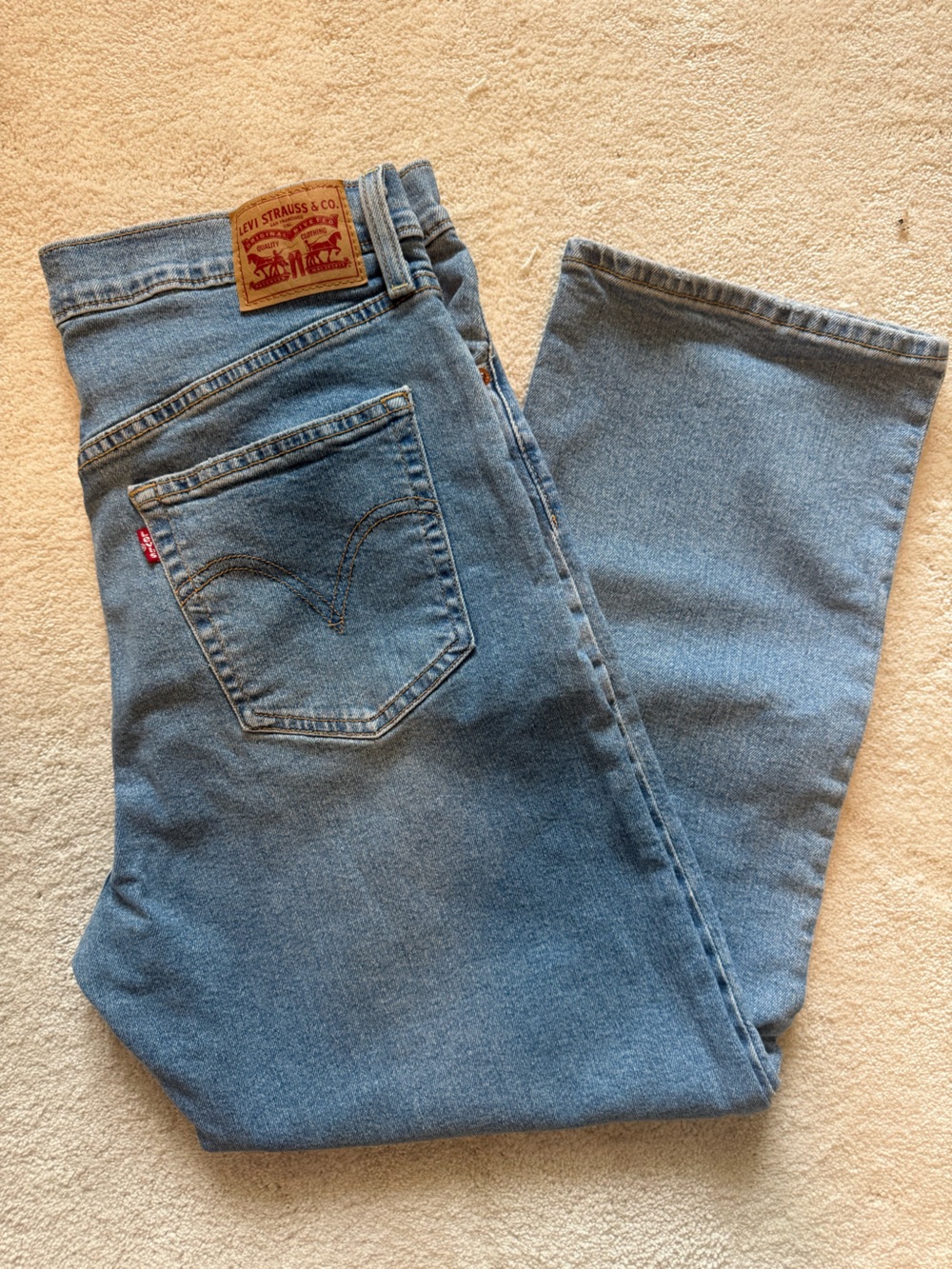 Levi's Ribcage  Straight Ankle Denim Jeans - Picture 10 of 10